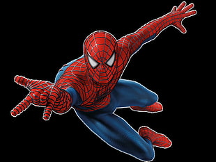 edited photo of Spider-Man