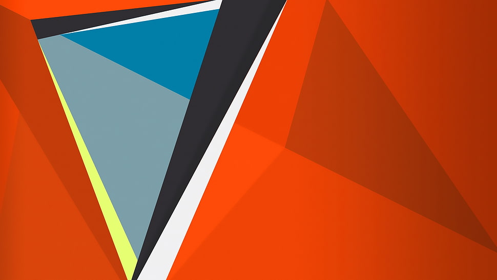red, black, gray, and blue multicolored abstract digital wallpaper HD wallpaper