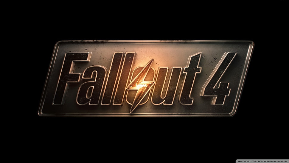 Fallout 4 logo HD wallpaper