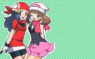 two Pokemon woman characters photo