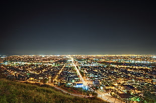 city  lights during daytime HD wallpaper