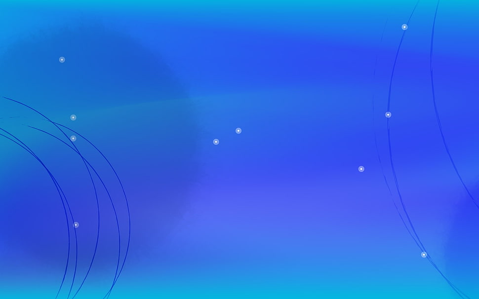 blue illustration HD wallpaper