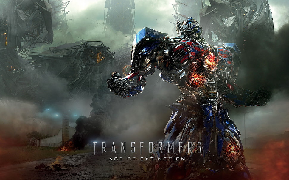 Transformers Age of Extinction movie poster HD wallpaper