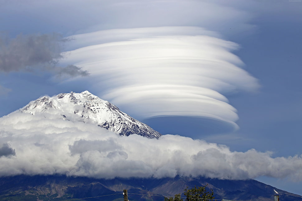white clouds HD wallpaper
