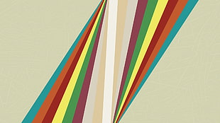 white and multicolored stick wallpaper, abstract
