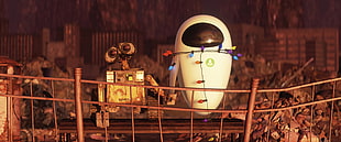 Wall-E, WALL·E, Disney, movies, EVE HD wallpaper
