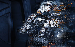 Star Wars Stromtrooper wallpaper, Star Wars, stormtrooper, disintegration