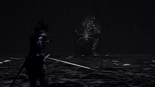 3D game application screenshot, Hellblade: Senua's Sacrifice, video games, selective coloring, Senua