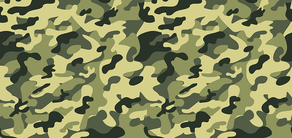 Green, black, and gray woodland camouflage photo HD wallpaper ...