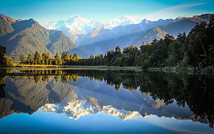 lake during daytime HD wallpaper