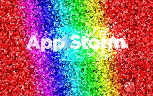 App Storm text