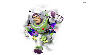 Buzz Lightyear illustration, Buzz Lightyear, Toy Story, movies HD wallpaper