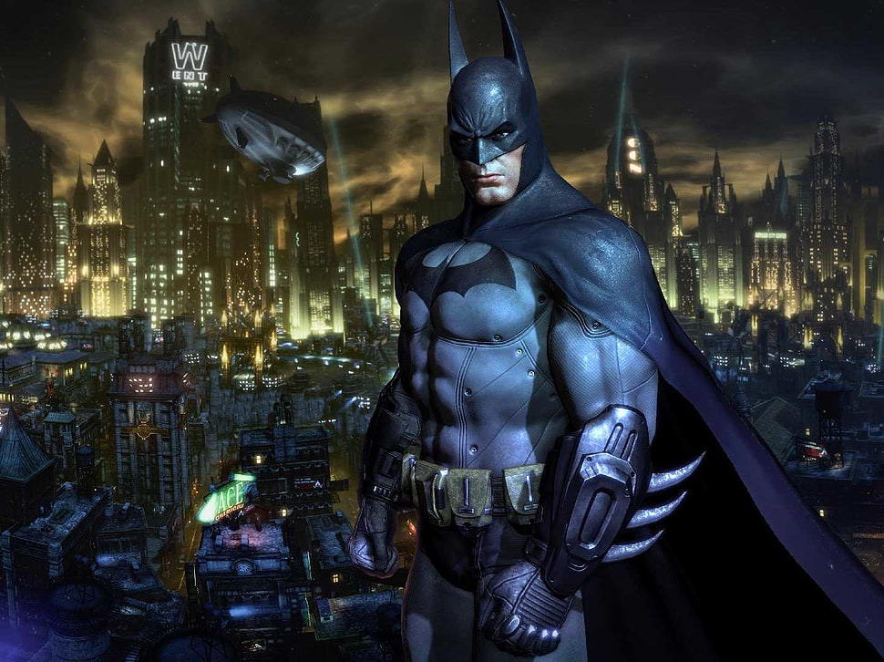 photo of Batman game loading screen HD wallpaper