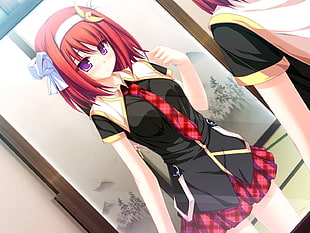 academy girl anime character HD wallpaper