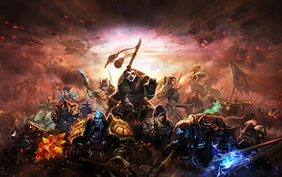 League of Legends digital wallpaper, World of Warcraft: Mists of Pandaria, World of Warcraft, video games HD wallpaper