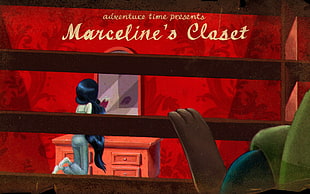 Marcelino's Closet, Adventure Time, Marceline the vampire queen HD wallpaper