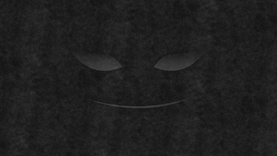 smiling, minimalism, simple HD wallpaper