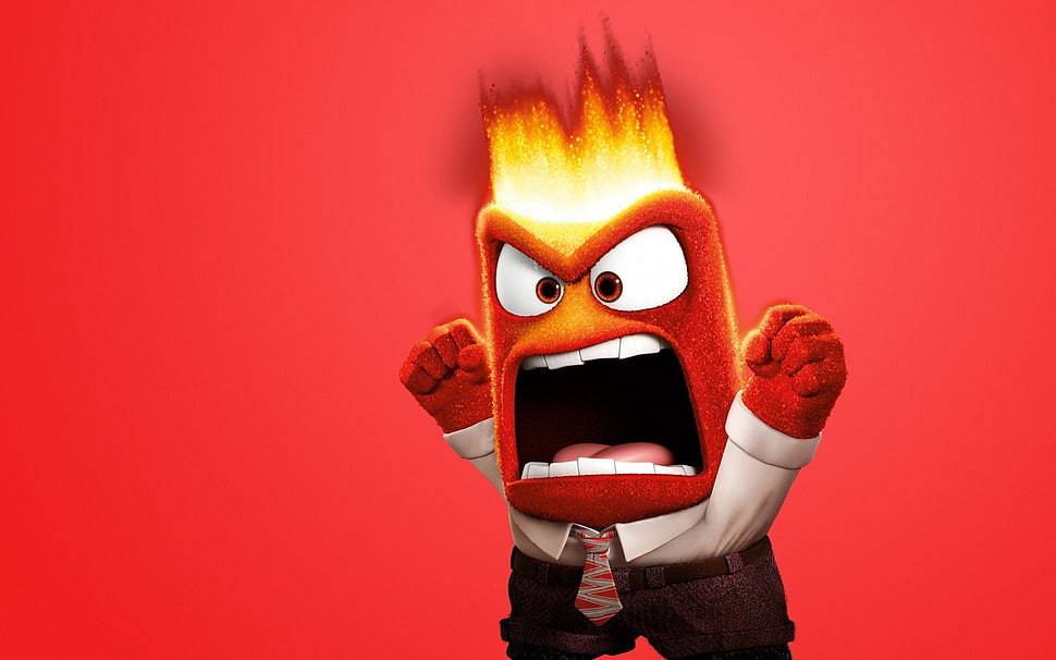angry cartoon character graphic wallpaper HD wallpaper