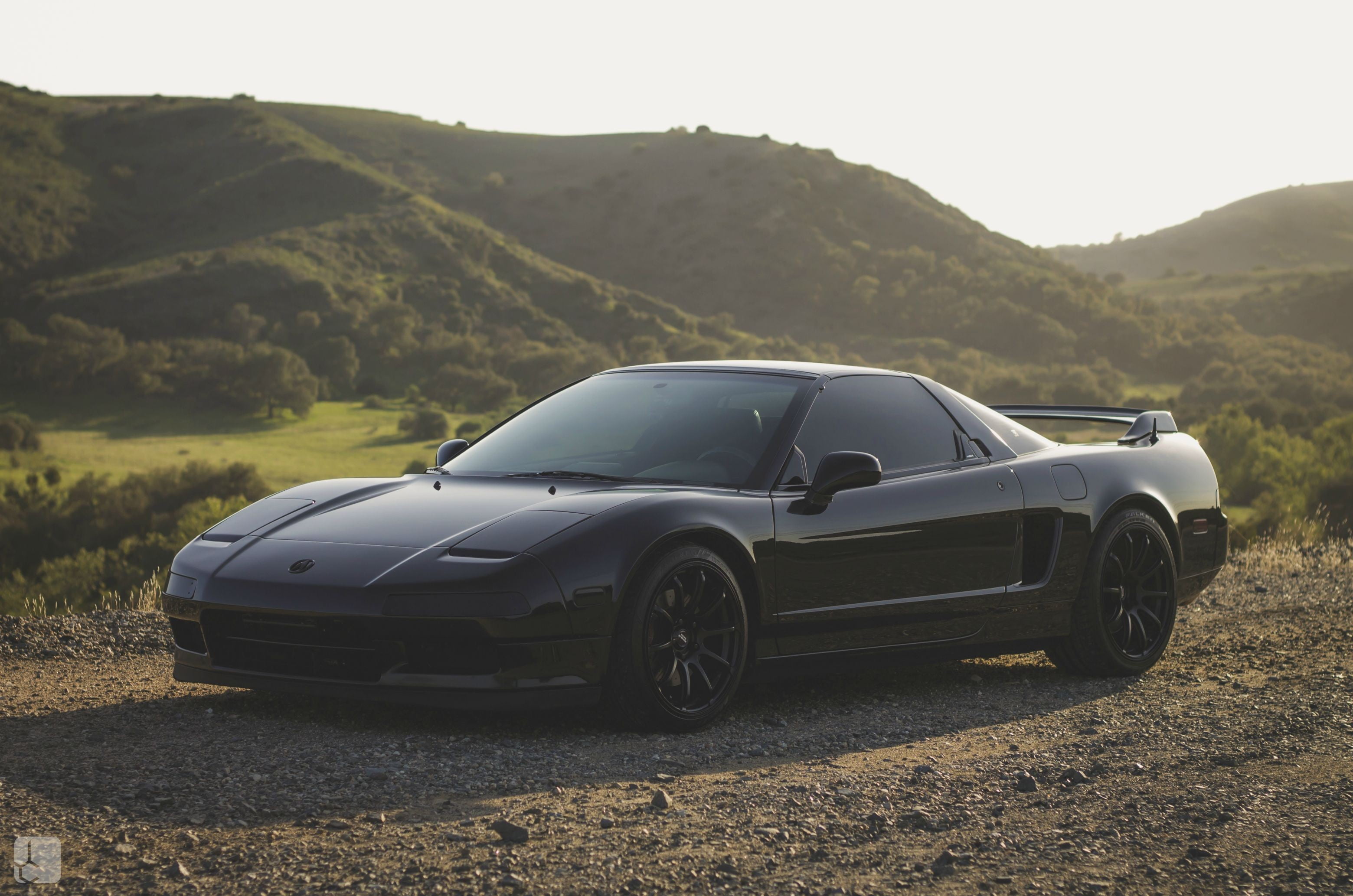 black coupe, car, acura, Acura NSX, JDM