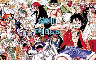 One Piece characters illustration, One Piece, anime, Portgas D. Ace, Vice Admiral Smoker