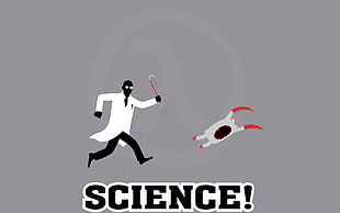 Science logo, minimalism, Half-Life