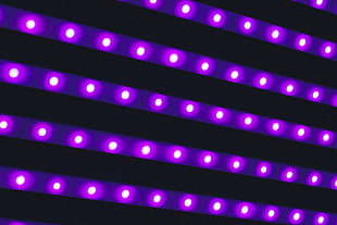 purple LED strips, Light, Lighting, Lamps HD wallpaper