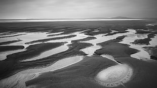 gray sand, landscape HD wallpaper