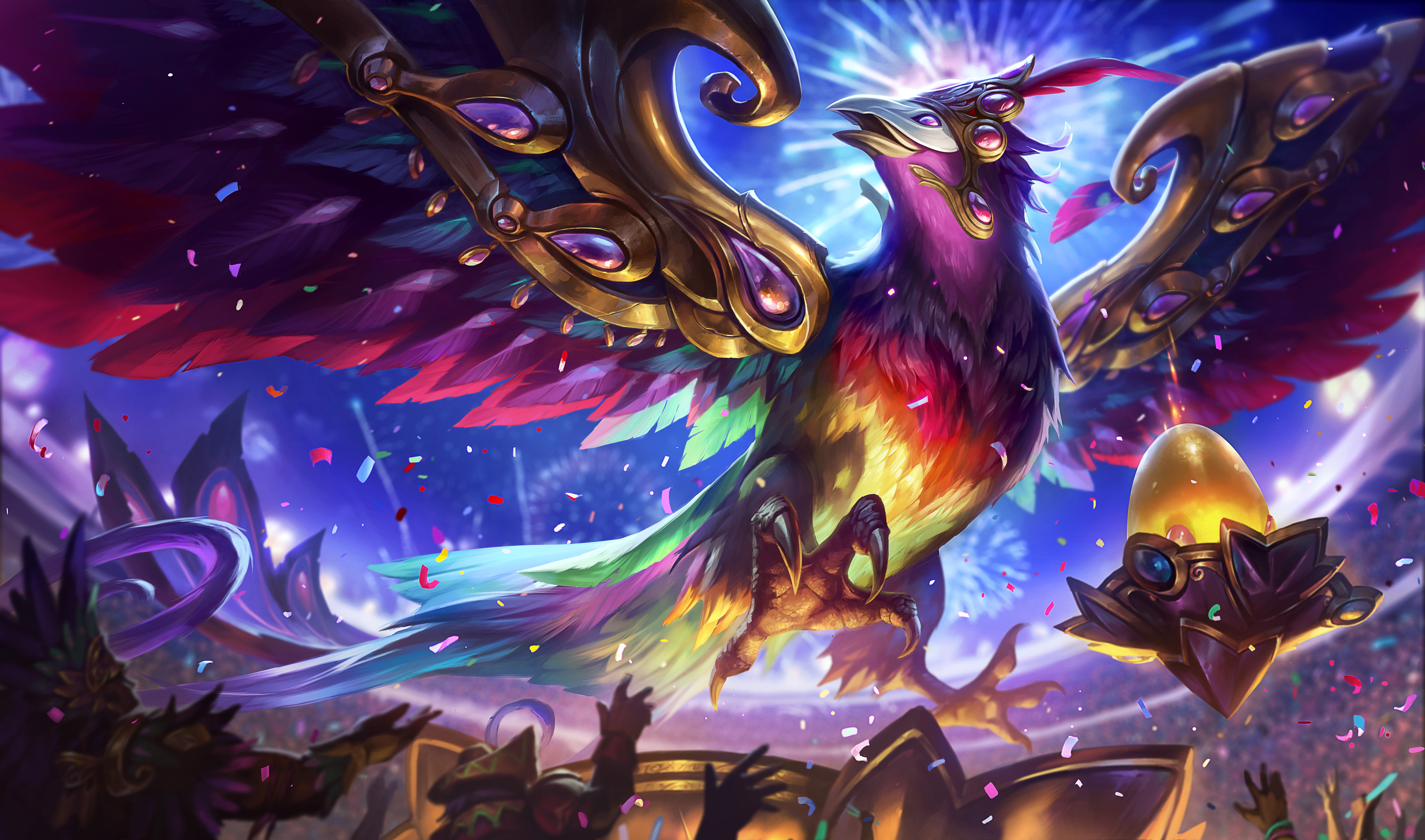 Mobile Legend Super Phoenix Digital Wallpaper Anivia Festival Images, Photos, Reviews