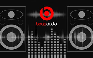 Beatsaudio logo, texture, music