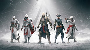 Assassin's Creed digital wallpaper, video games, assassins , Assassin's Creed, Altaïr Ibn-La'Ahad