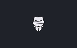 Guy Fawkes mask digital wallpaper