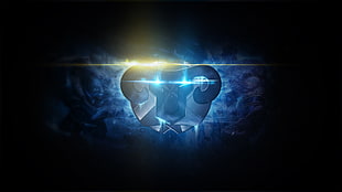 gray and blue ram logo, Riot Games, League of Legends, braum