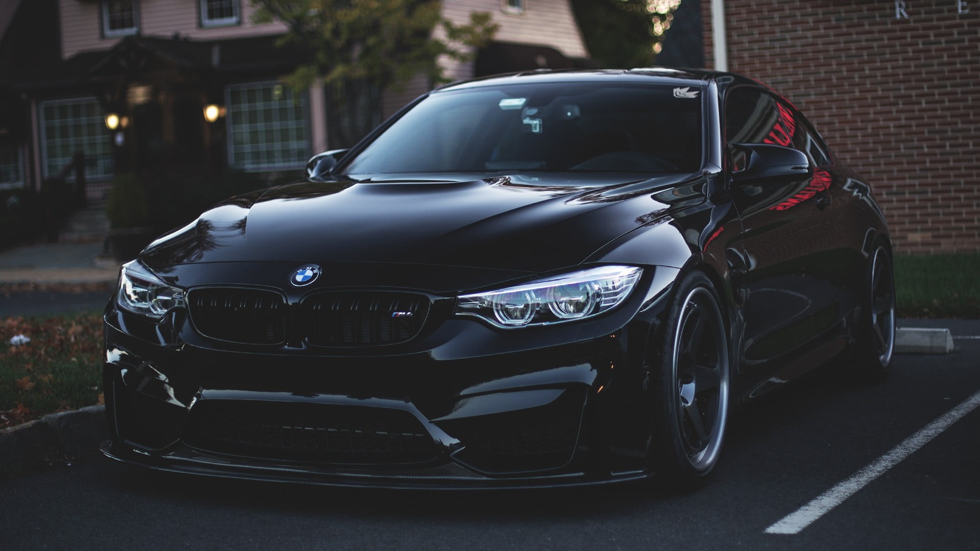 Black BMW coupe, car, BMW, BMW M4 HD