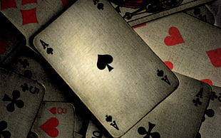 ace of spade playing card, cards, aces, poker