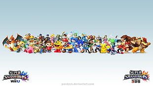 Super Smash Bros. digital wallpaper, video games, Pokémon, The Legend of Zelda, Link