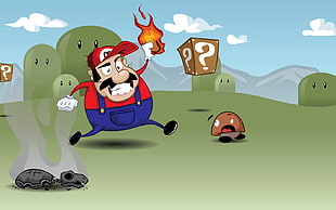 Super Mario animated HD wallpaper