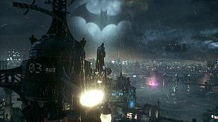 Batman movie scene, Batman: Arkham Knight HD wallpaper