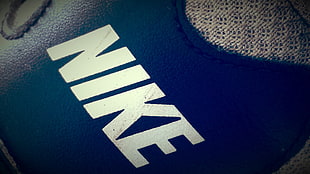 white Nike product label, Nike