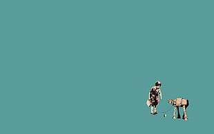 Star Wars wallpaper, threadless, simple, Star Wars, AT-AT