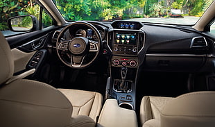 Subaru interior