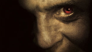 red eye man face HD wallpaper
