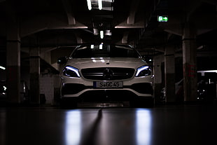 white Mercedes-Benz car, Germany, race cars, car, sports car HD wallpaper