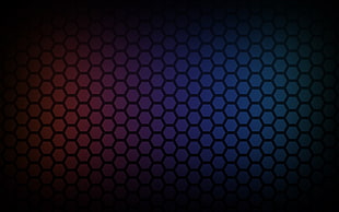 blue and red wallpaper
