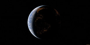 planet Earth, space, planet HD wallpaper