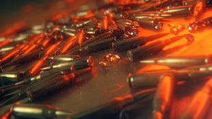 gray ammunition lot, bullet, diamonds, Metal Gear Solid V: The Phantom Pain, video games