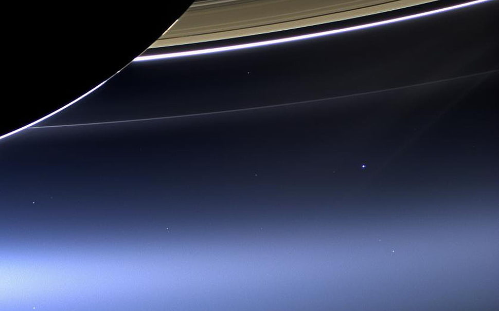 NASA, space, Saturn, Earth HD wallpaper