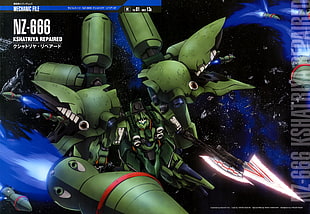NZ-666 Shairiya Repaired box, Kshatriya, Gundam, Mobile Suit Gundam Unicorn HD wallpaper