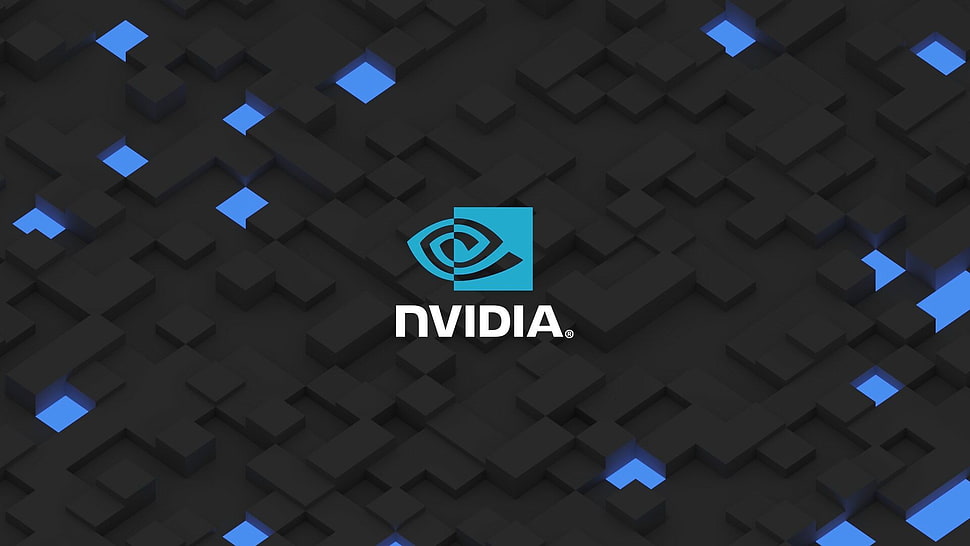 Nvidia logo HD wallpaper