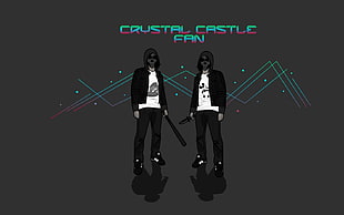 Crystal Castle Fan wallpaper