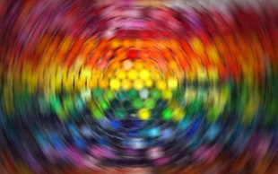 multi colored optical illusion wallpaper